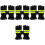 4Paires Pompiers Multiusage Résistants Haute Température Coton 5