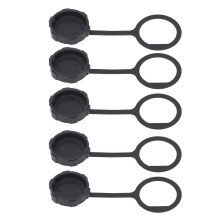 5 piezas de tapas protectoras de polvo impermeables para USB E16 de plástico