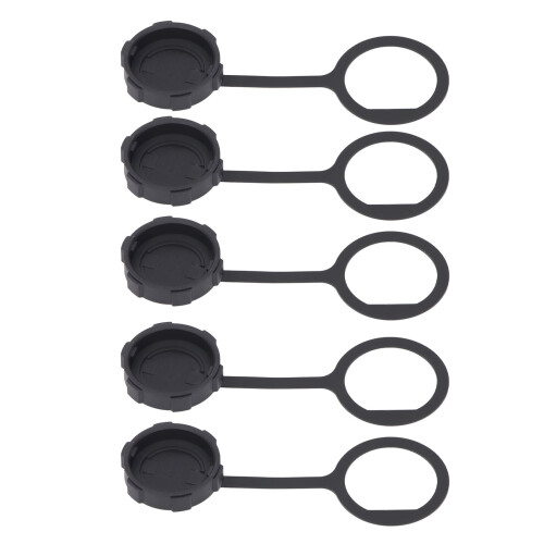 5 piezas de tapas protectoras de polvo impermeables para USB E16 de plástico