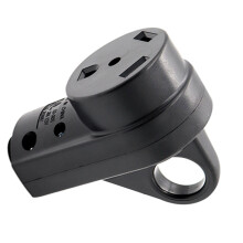 Prise Rv Noire 125V 30A Facile À Saisir