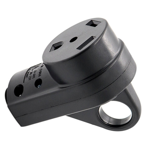 Prise Rv Noire 125V 30A Facile À Saisir