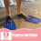 2Paires Palmes Rose En Flexibles Pour Natation 6
