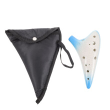 1Ensemble Ocarina En Argile Bleue Facile À Jouer Flute Traditionnelle