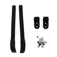 16Ensembles Sangles Boucles Noires Pour À Roulettes Durables