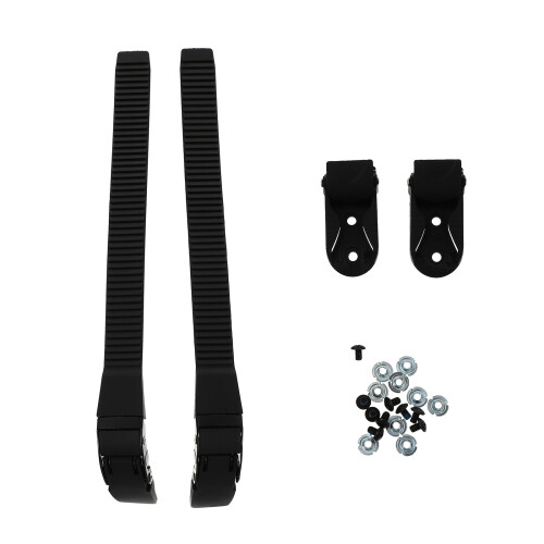 16Ensembles Sangles Boucles Noires Pour À Roulettes Durables