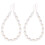 6Pièces Crochets De Rideaux Blancs Perles Acryliques Raffinées 1