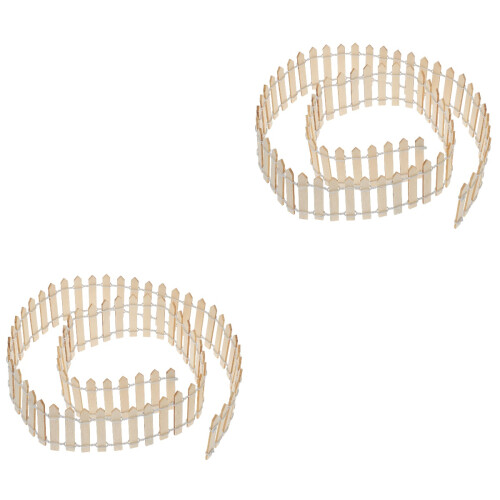 2Stk Mini - in Khaki Für Feengärten Und Puppenhäuser 2