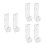 6Pièces Porte-Clavier Mural Pour Claviers Gaming 6