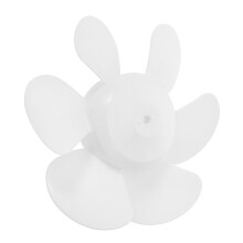 3Pièces Lames Ventilateur PVC Blanches Pour Ventilation Salle De Bain
