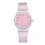 3Pièces Enfants Quartz Rose Décor Poignet Mode Durable 1