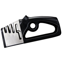 3Pièces Aiguiseur Noir Compact Pour Cuisine Usage