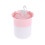 3Pièces Boîte Rangement Coton Flamant Rose 1