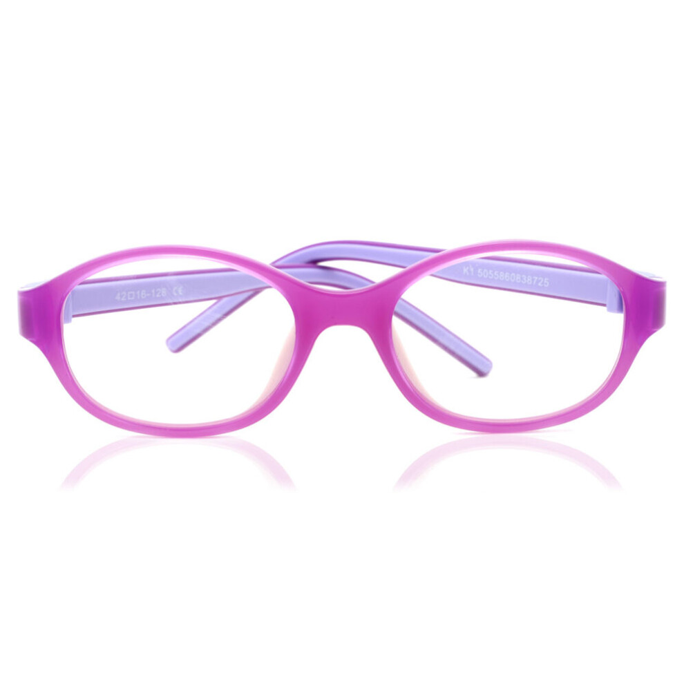 Smartbuy Collection Full Rim Oval Purple Smartbuy Kids Vhonn K1 Kids Eyeglasses