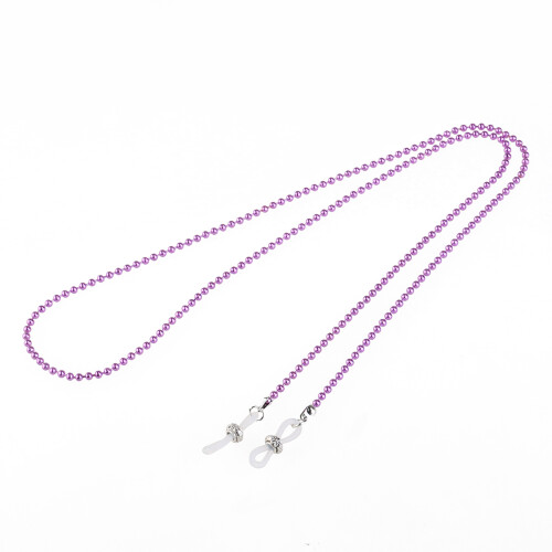 2Pièces Sangles Lunettes Violet Simple Et Cuivre 1