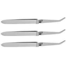 6Pièces Pinces Ongles Acier Inoxydable Pratiques Argent