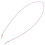 2Pièces Sangles Lunettes Violet Simple Et Cuivre 5