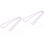 2Pièces Sangles Lunettes Violet Simple Et Cuivre 11