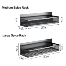 Magnetic Spice Storage Rack for Refrigerator - DIY Kitchen Spice Organizer