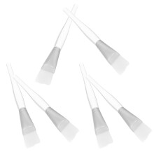 12Pièces Applicateurs Cristal Transparent Manche Argent