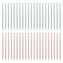 400Pièces Rouge Double Tête ABS Pousse-