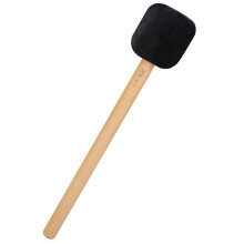 3Pcs Black Premium Wood Handle Bass Drum Mallets for Beginners