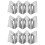 3Stk Silber Taco Stand Burrito Halter 8