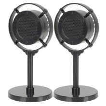4Pièces Microphones Faux Rétro Noir Décoration Thème