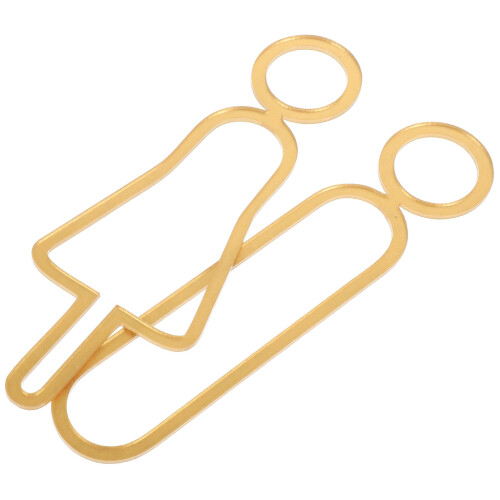 6Pièces Signes Wc Solide Pour Porte Maison 1