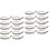 20Pcs Ring Size Gauge White Finger Measuring Tool Easy Read Durable 5