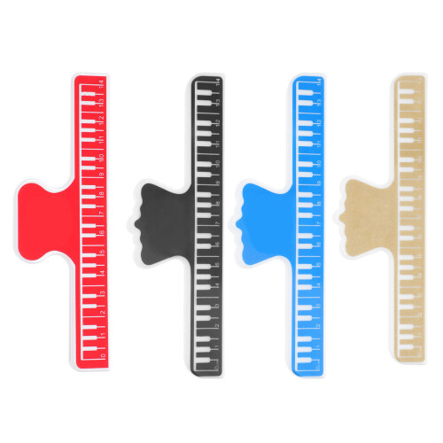 4Pièces Clips Fixe-Partitions Plastique Portable Pour Usage Scolaire
