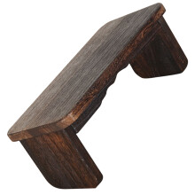 2Pièces Bancs De En Bois Café Usage