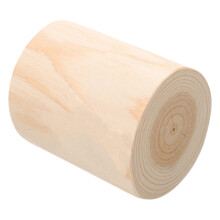 3Pièces Supports Bougies Bois Beige Naturel Pour Jardin Clôture