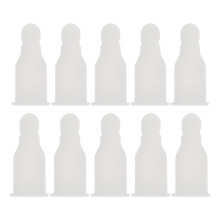 20Stk Kunststoff Regenschirm Endkappen Beige, Stabile Reparaturteile