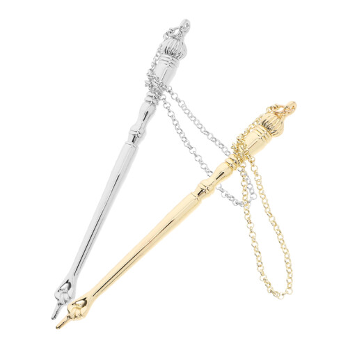 6Pièces Accessoires Lecture Durable Zinc Alloy -Pages Variés