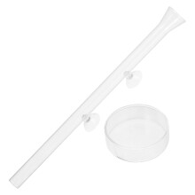 3Ensembles Distributeurs Crevettes Aquarium Transparente En