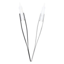 4Pcs DIY Ceramic Tweezers with Stainless Steel Handle Assorted Colors