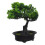 2Pcs Artificial Bonsai Pine Tree Green Japanese Style Decor 1