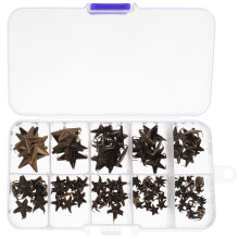 300St Mini Spike Studs in Metaal, Punk Stijl, Voor Tassen En Kleding