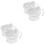 4Pcs Adaptive Silicone Suction Bowls for Disabled and Senior Dining 5