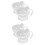 4Pcs Adaptive Silicone Suction Bowls for Disabled and Senior Dining 7