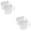 4Pcs Adaptive Silicone Suction Bowls for Disabled and Senior Dining 8