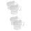 4Pcs Adaptive Silicone Suction Bowls for Disabled and Senior Dining 9