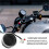 Motorfiets Snelheidsmeter Vervangend Accessoire met Oliedrukmeter en Display, Draagbare Motorfiets Kilometerteller 5