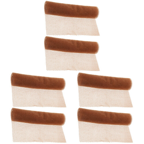 6Pcs Coffee Back Scrubber Shower Towels Nylon Material for Home Use 2