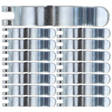 100Pcs Durable Silver Car Air Filter Retainer Clips for Engine Intake