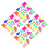 68Pièces Accessoires Photobooth Multicolores En Papier Pour 4