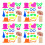68Pièces Accessoires Photobooth Multicolores En Papier Pour 8
