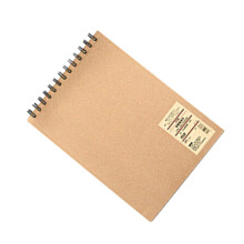 2Pcs Khaki Spiral Sketchbooks Ideal for Drawing and Painting