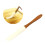 2Pièces Spatule Beurre Crème Manche Bois Détachable 1