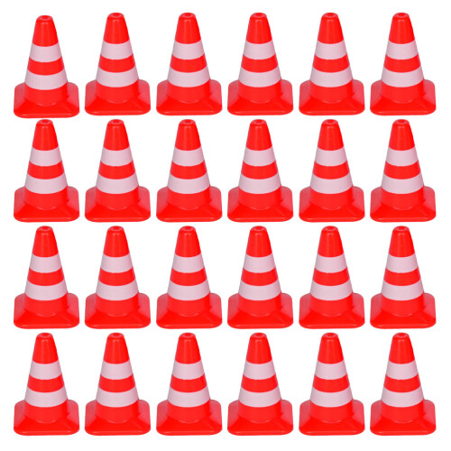 80Pièces Ensembles Mini Barricades Rouges Jouets Kid